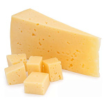 Сыр (продукт СЗМЖ) полутвердый Российский 45% весовой -0,3 кг.