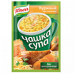 Суп Knorr Чашка супа куринный с лапшой сухая смесь 13гр Юнилевер Русь