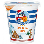 Сметана Простоквашино 315гр 20,0% Данон