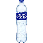 Вода "Святой источник" 1л газ 