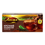 Чай Лисма крепкий черный 25пак Майский