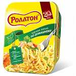 Лапша Роллтон б/п с курицей по домашнему лоток 90 гр