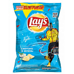 Чипсы Lays сметана зелень 70гр Пепси
