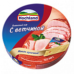 Сыр плавленный с ветчиной и зеленью 140гр 55,0% круг Хохланд