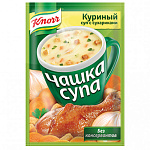 Суп Knorr Чашка супа куринный с сухариками сухая смесь 16гр Юнилевер Русь
