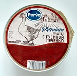 паштет с гусиной печенью perva 95 гр.