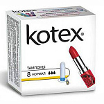 Тампоны Kotex нормал 8 шт Кимберли-кларк