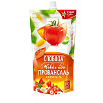 Майонез Слобода провансаль с массовой долей жира 67% 400 гр дойпак Эфко