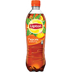 Напиток Lipton безалкогольный негазированный Холодный чай Персик 0,5л ПЭТ Пепсико