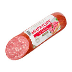 Полукопченая колбаса "Чесночная" мираторг 0.375 гр.